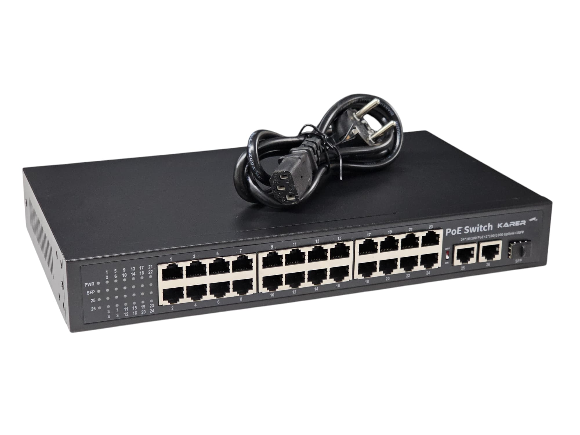 ExitCam EXT-24F2G1G 24+2+1 POE Gbps