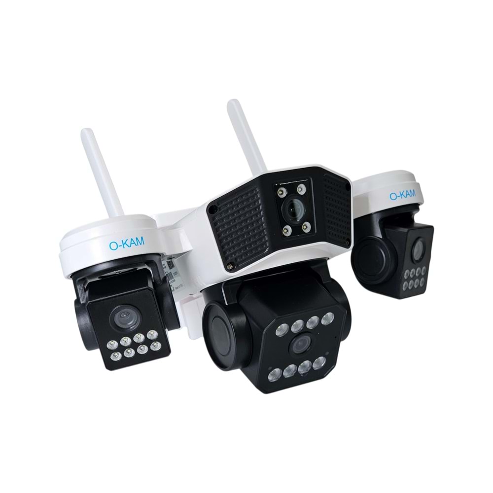O-KAM 3037 WIFI CAMERA 3MP + 3MP DUAL LENS PTZ