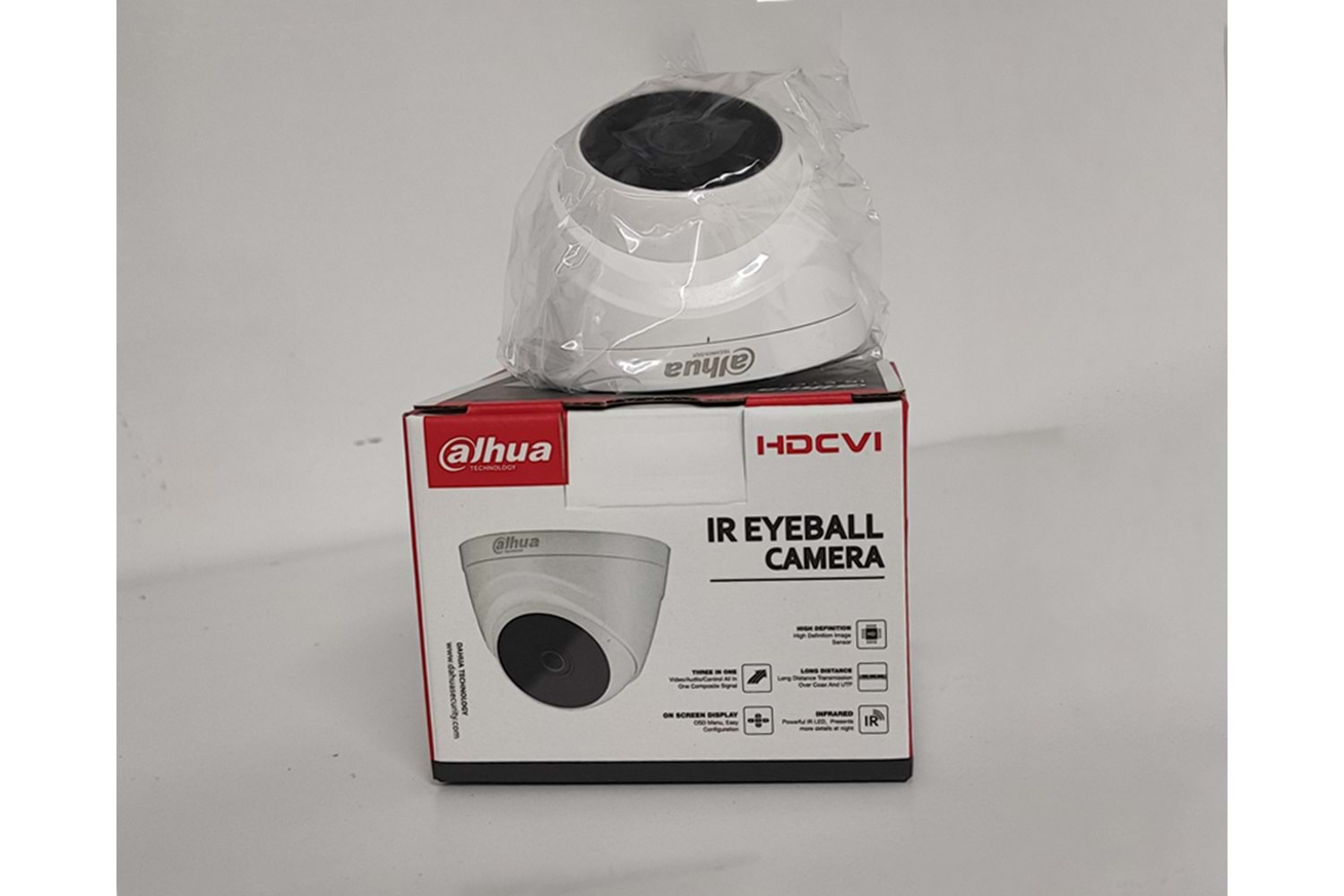 Dahua HAC-T1A21P-0280B-DIP 2.0 MP Analog IR Dome Kamera