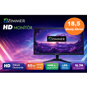 18,5 İNÇ HD MONİTÖR SESLİ