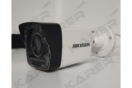 HIKVISION DS-2CD1023G0-IUF 4 mm 2.0 MP Bullet IP Kamera ( Dahili Ses )