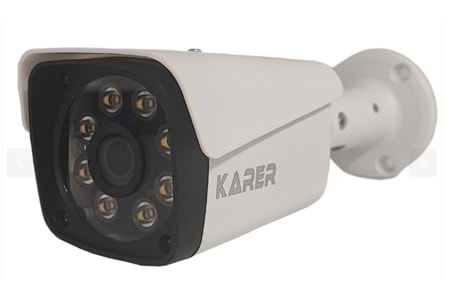 4 Kameralı 5MP Lens Full Hd 2MP Çözünürlük Yüz Tanıma + Renkli Gece Görüşlü Güvenlik Seti