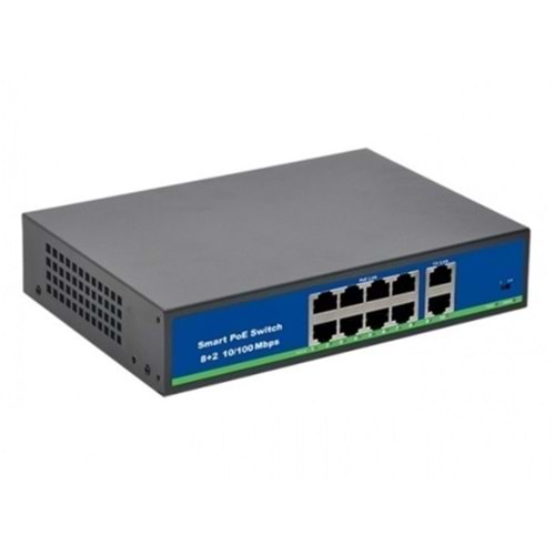 KR-ND1P802LFG 8+2 PORT GİGABİT 10/100/1000 POE SWİCH
