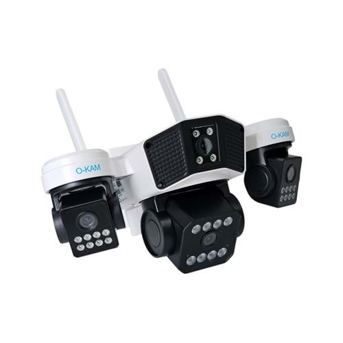 O-KAM 3037 WIFI CAMERA 3MP + 3MP DUAL LENS PTZ