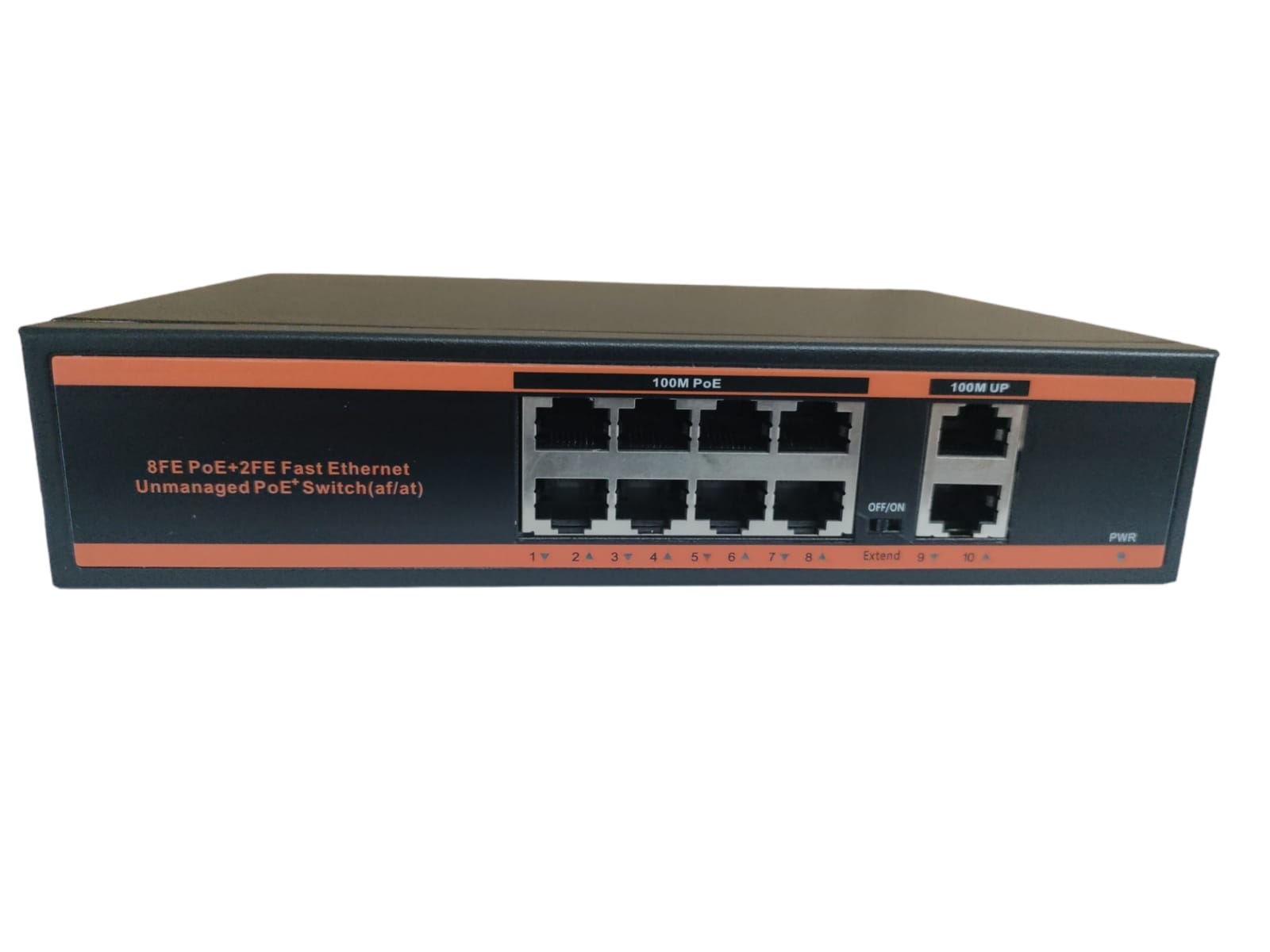 ExitCam EXT-ND1P802LF 8 +2 10/100 Megabi̇t POE Swi̇ch