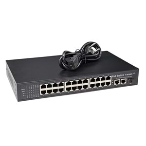 KR-24F2G1G 24+2+1 PoE Gbps