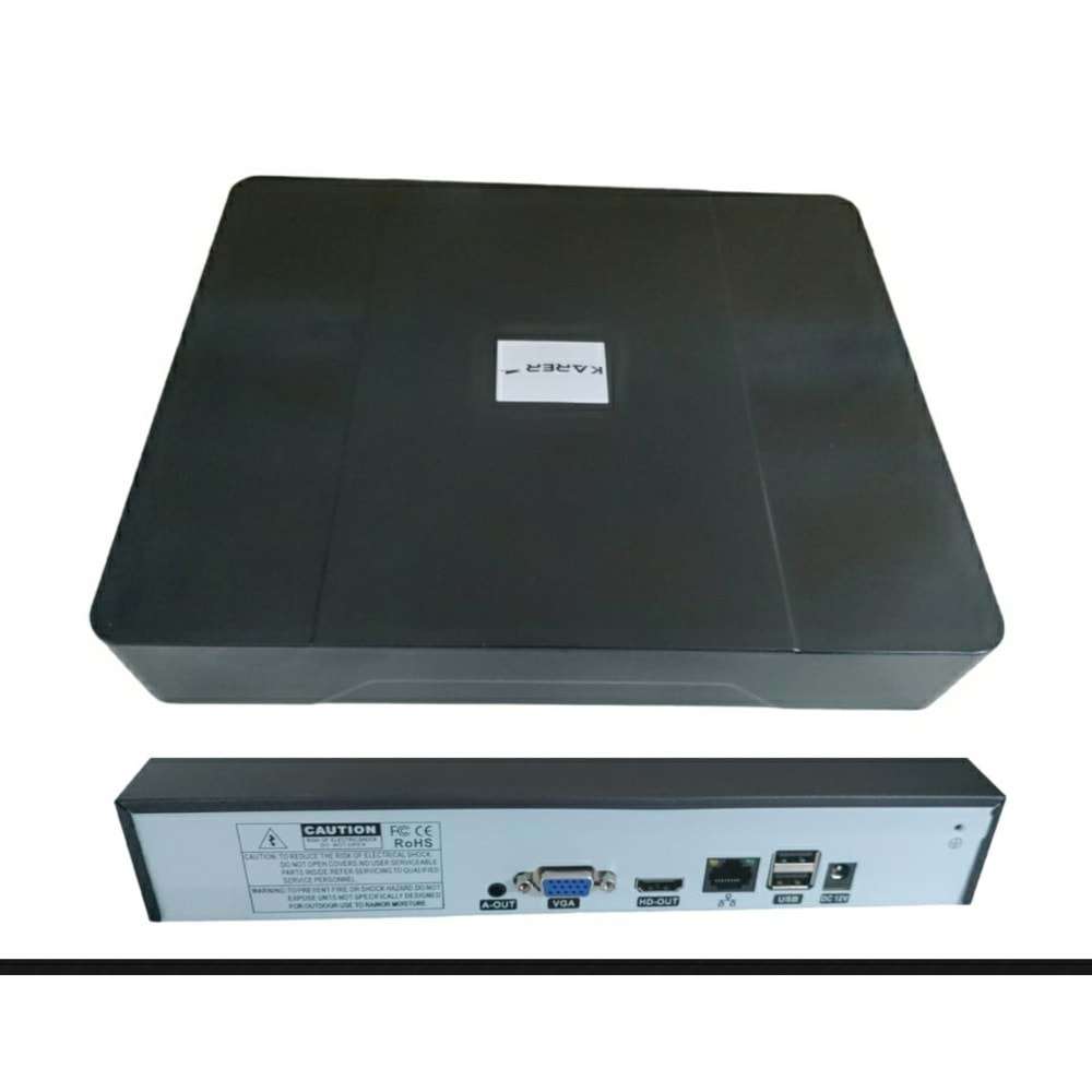 KR-404-N9 CH 4K NVR KAYIT CİHAZI XMEYE