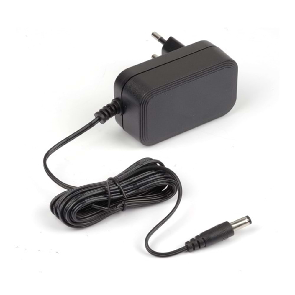 12V 1.5 Amper Plastik Adaptör
